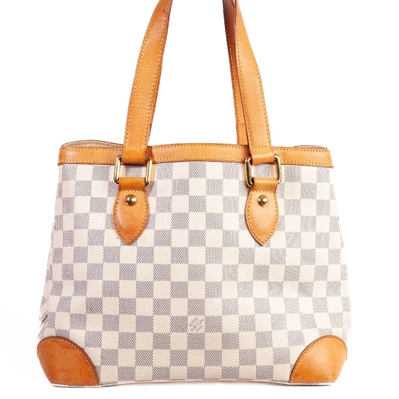 Authentic Lous Vuitton Damer Azur Canvas Hampstead MM Shoulder Bag - Picture 3 of 15